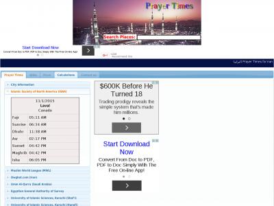 Owghat Net Site Ranking History