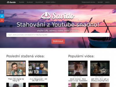 Sanlxxvido - Savido.cz site ranking history