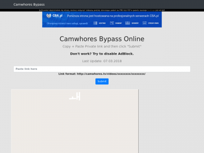 Cam whores bypass